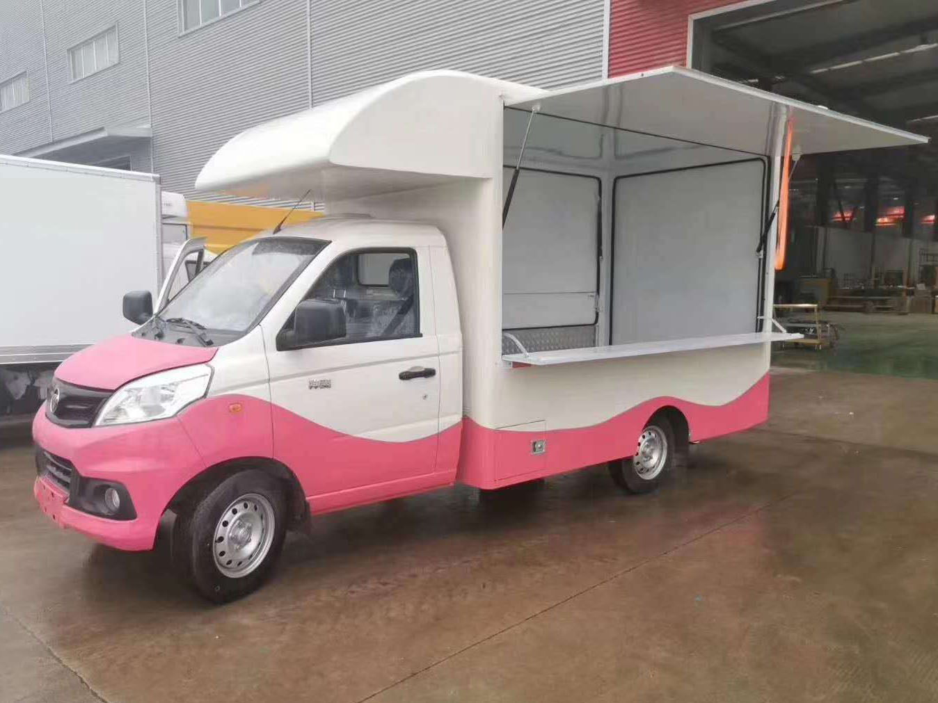 國(guó)六福田祥菱V1移動(dòng)售貨車(chē)