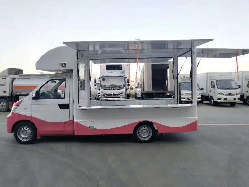 國(guó)六福田祥菱V1移動(dòng)售貨車(chē)圖片2